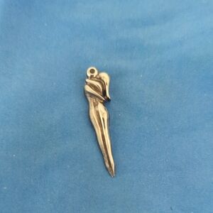 Silver Hugging People Pendant